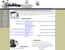 Tablet Screenshot of bulldogdomain.com